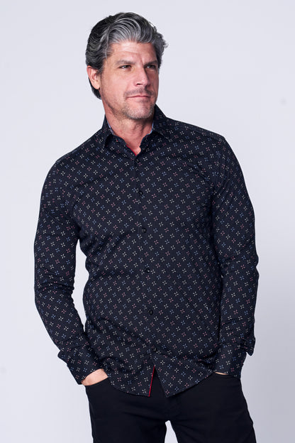 Satin Stretch Shirt - Suttles & Seawinds
