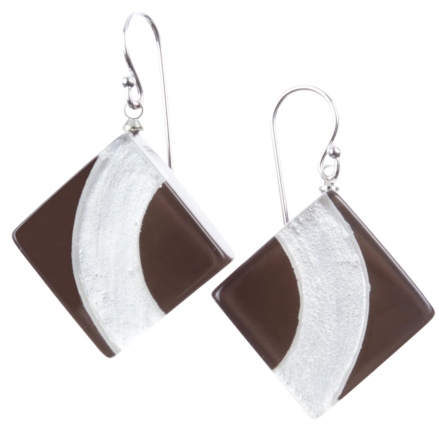 ZSISKA -BLISS SQUARE TRIANGLE EARRINGS