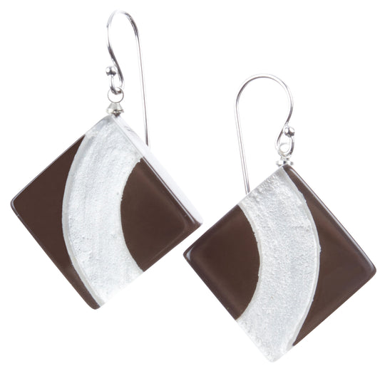 ZSISKA -BLISS SQUARE TRIANGLE EARRINGS