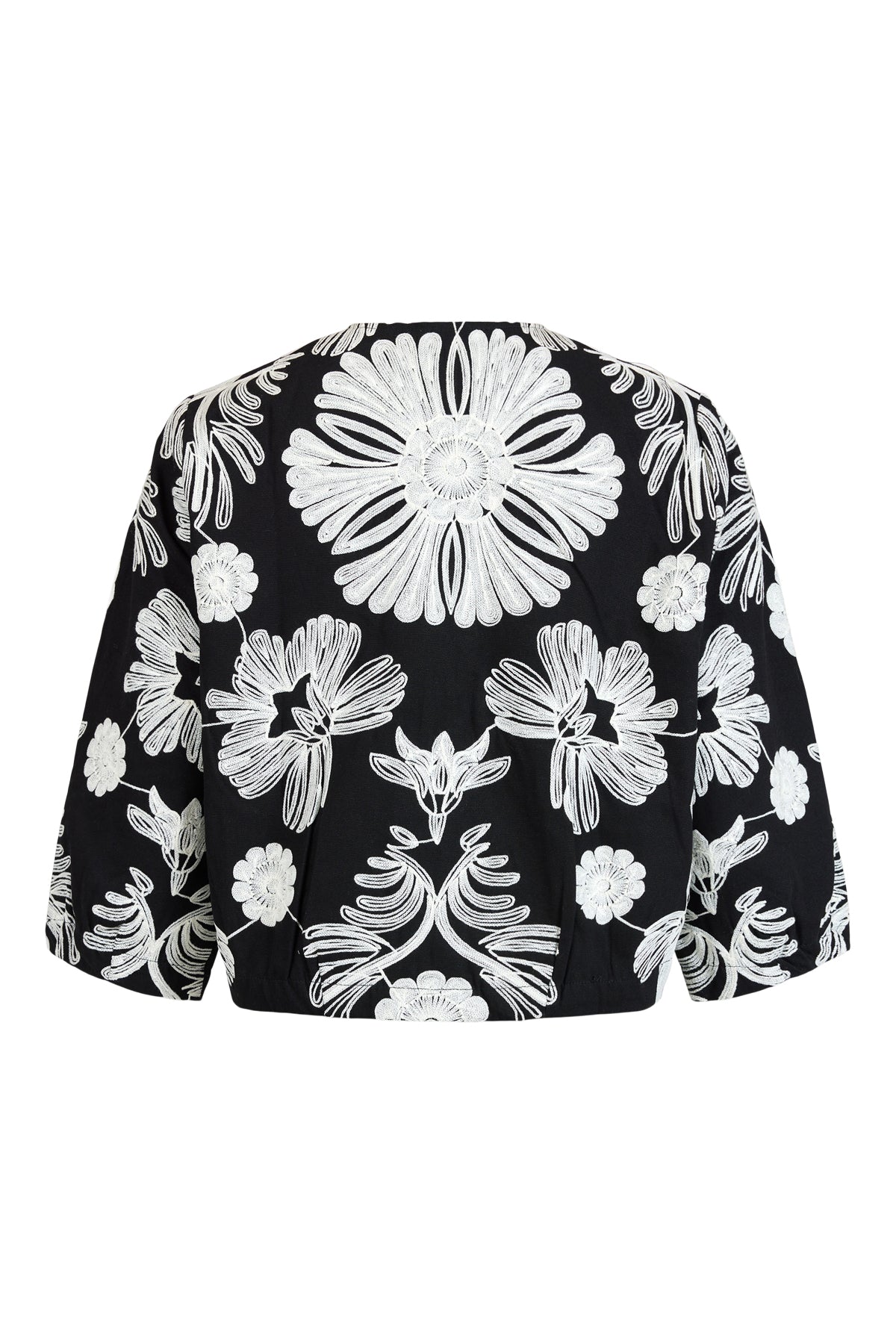 NOEN - EMBROIDERED SHORT JACKET