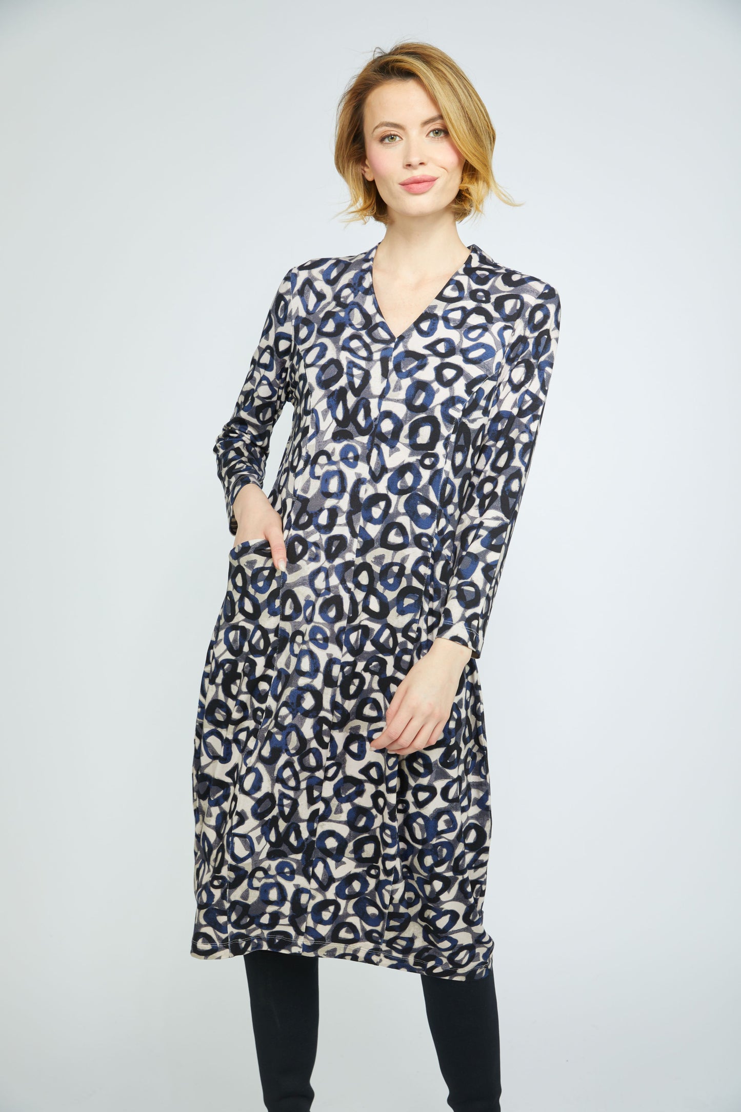 OLIVIA - COCCON DRESS CIRCLES