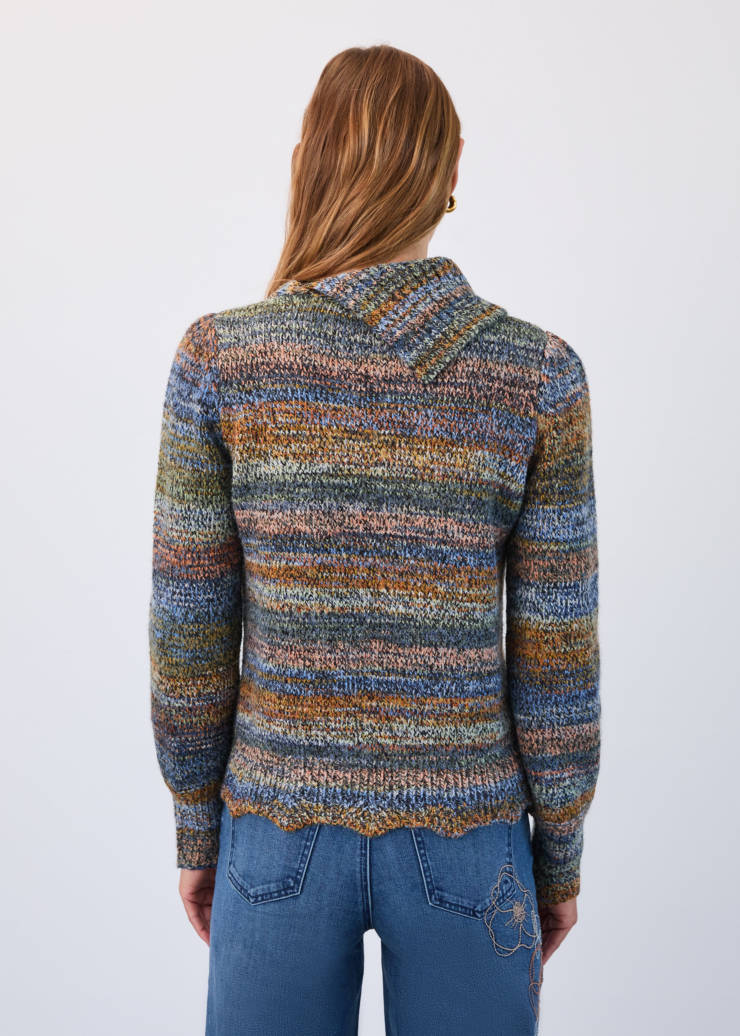 FDJ - ENVELOPE COLLAR SWEATER