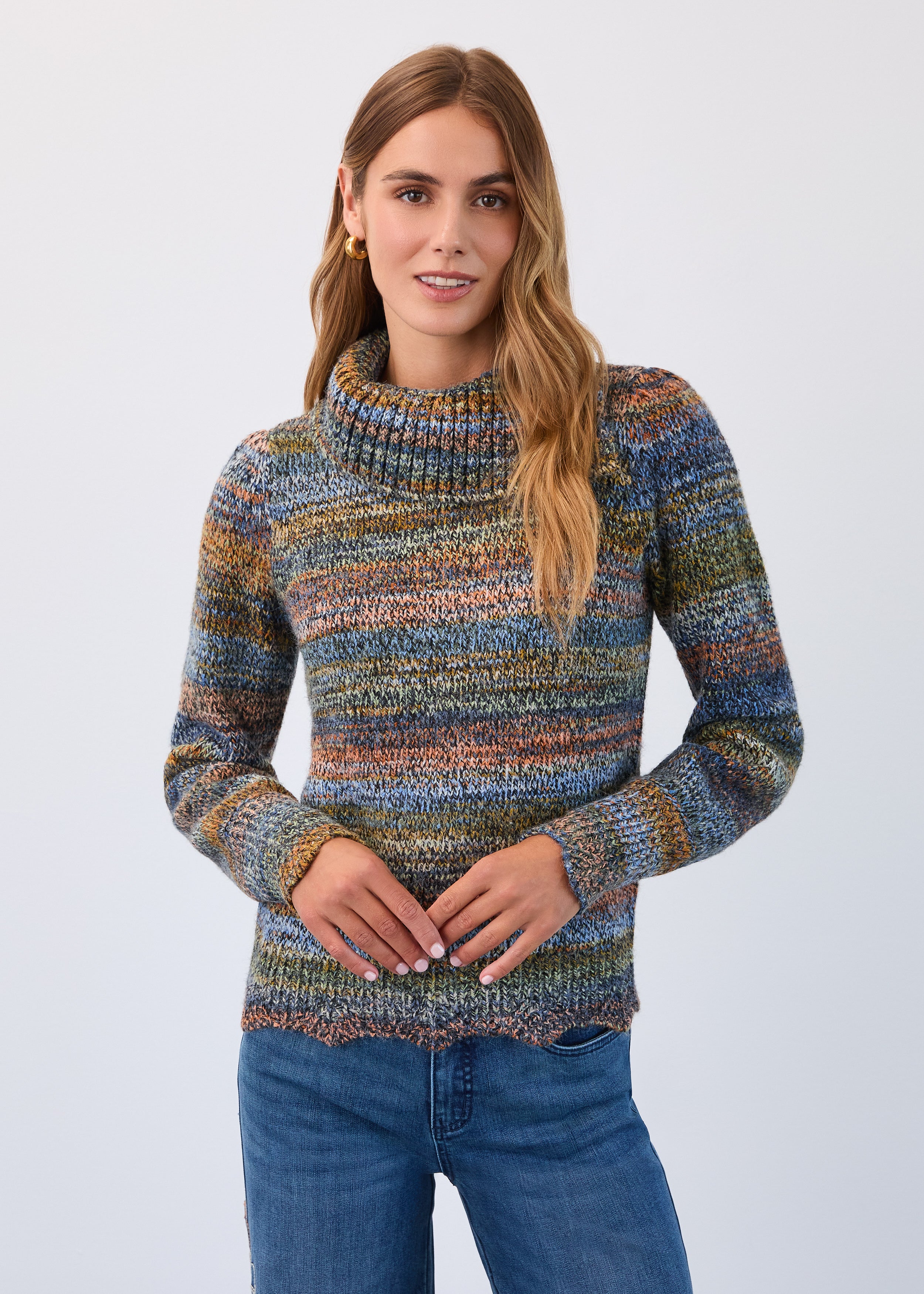 FDJ - ENVELOPE COLLAR SWEATER