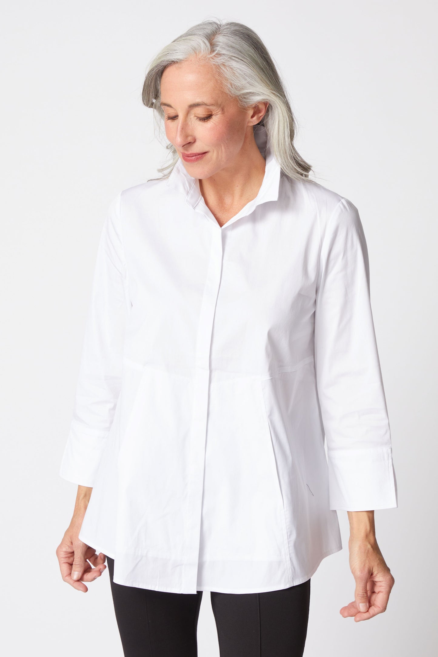 HABITAT - HIDDEN PLACKET SHIRT