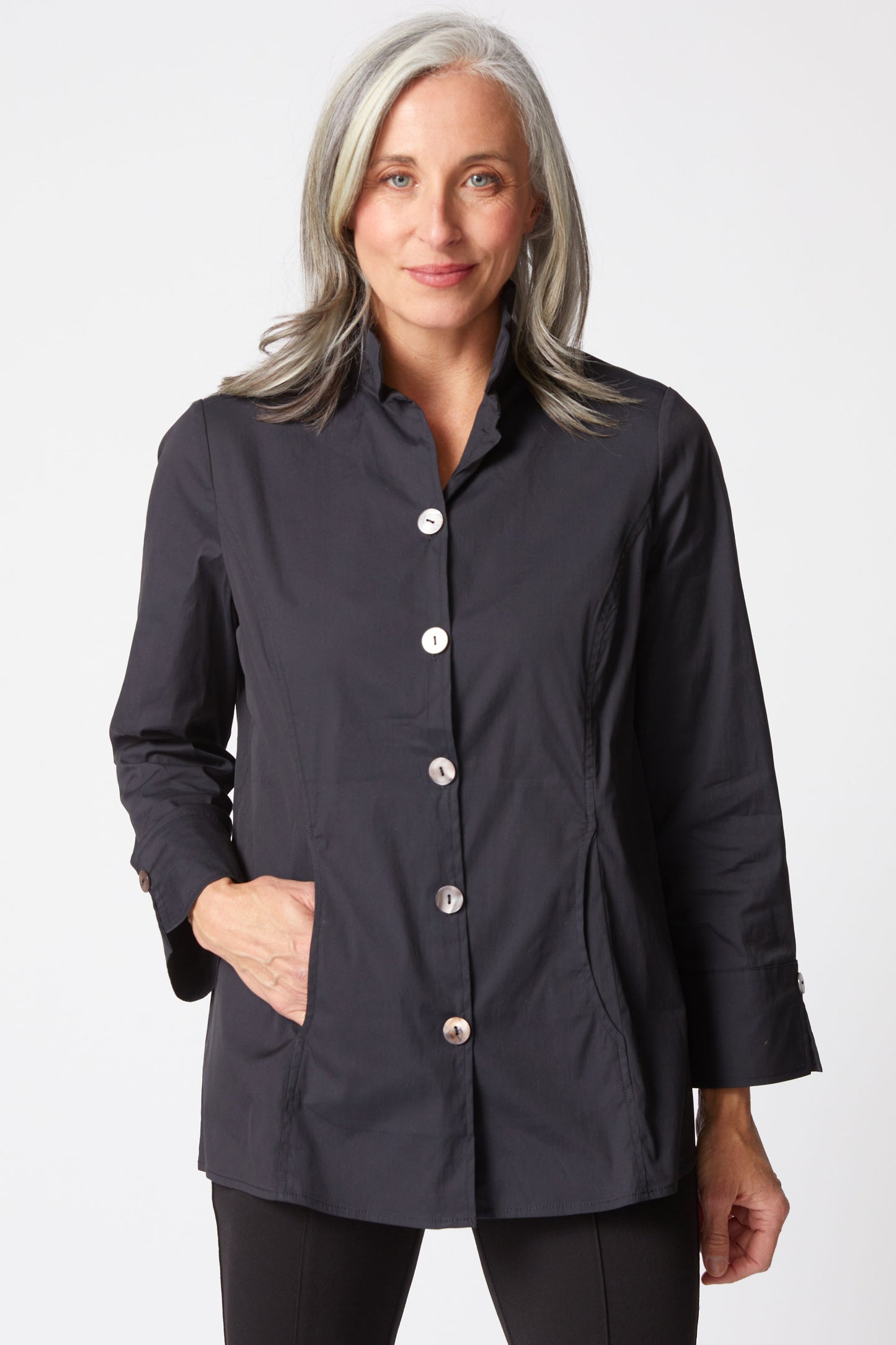 HABITAT - SCULPTED COLLAR TUNIC