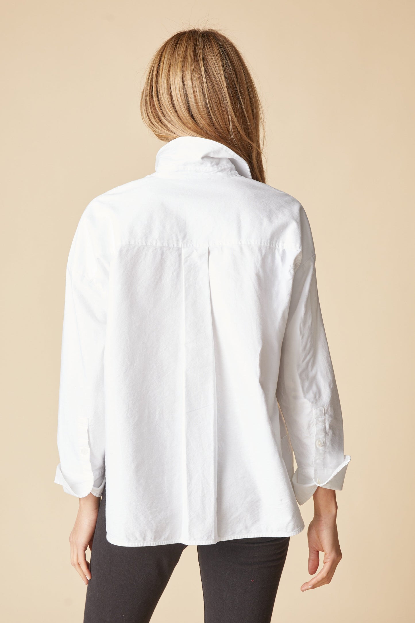 HABITAT Boxy Boyfriend Shirt in White