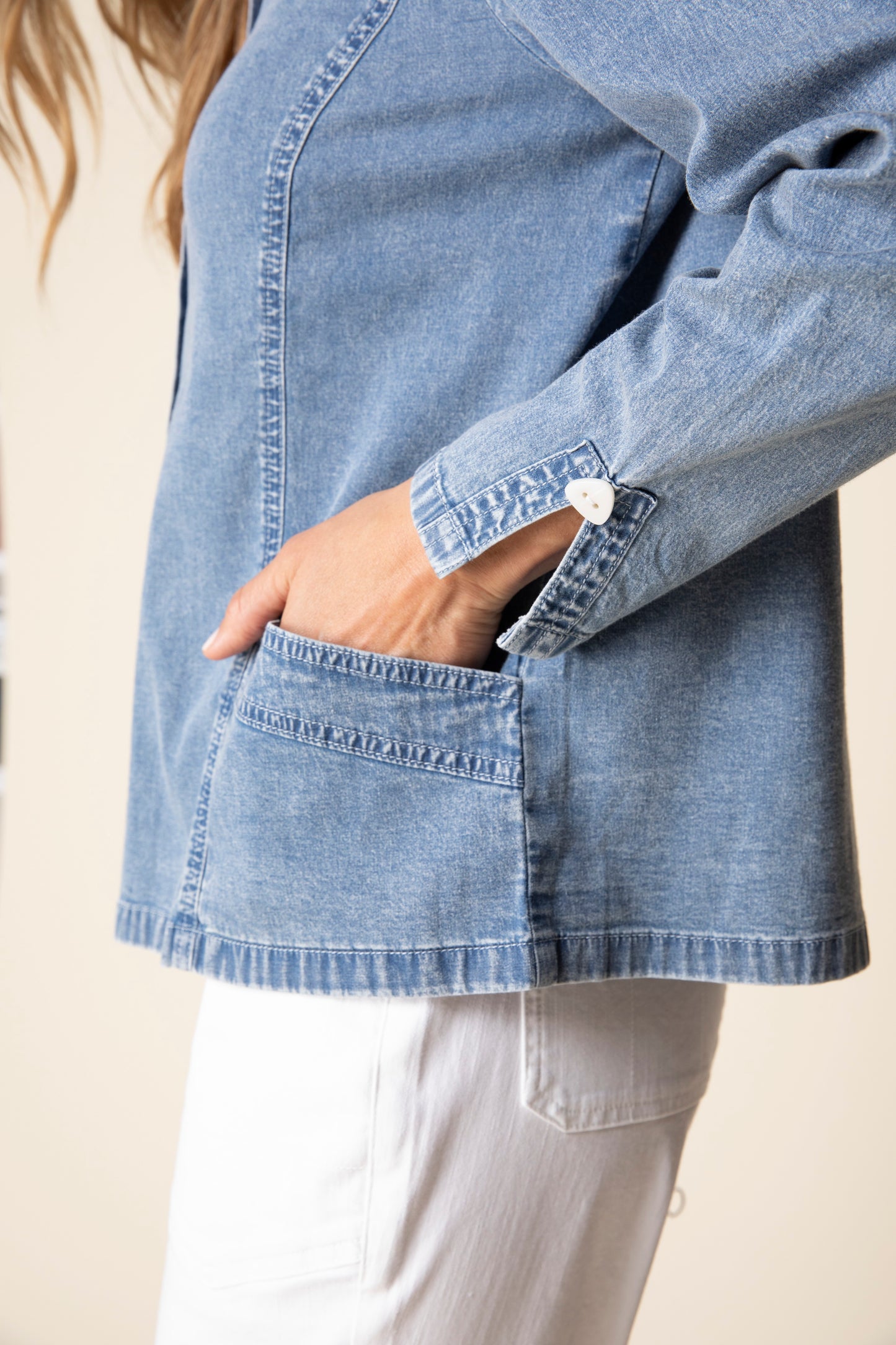 Shirt Jacket Denim