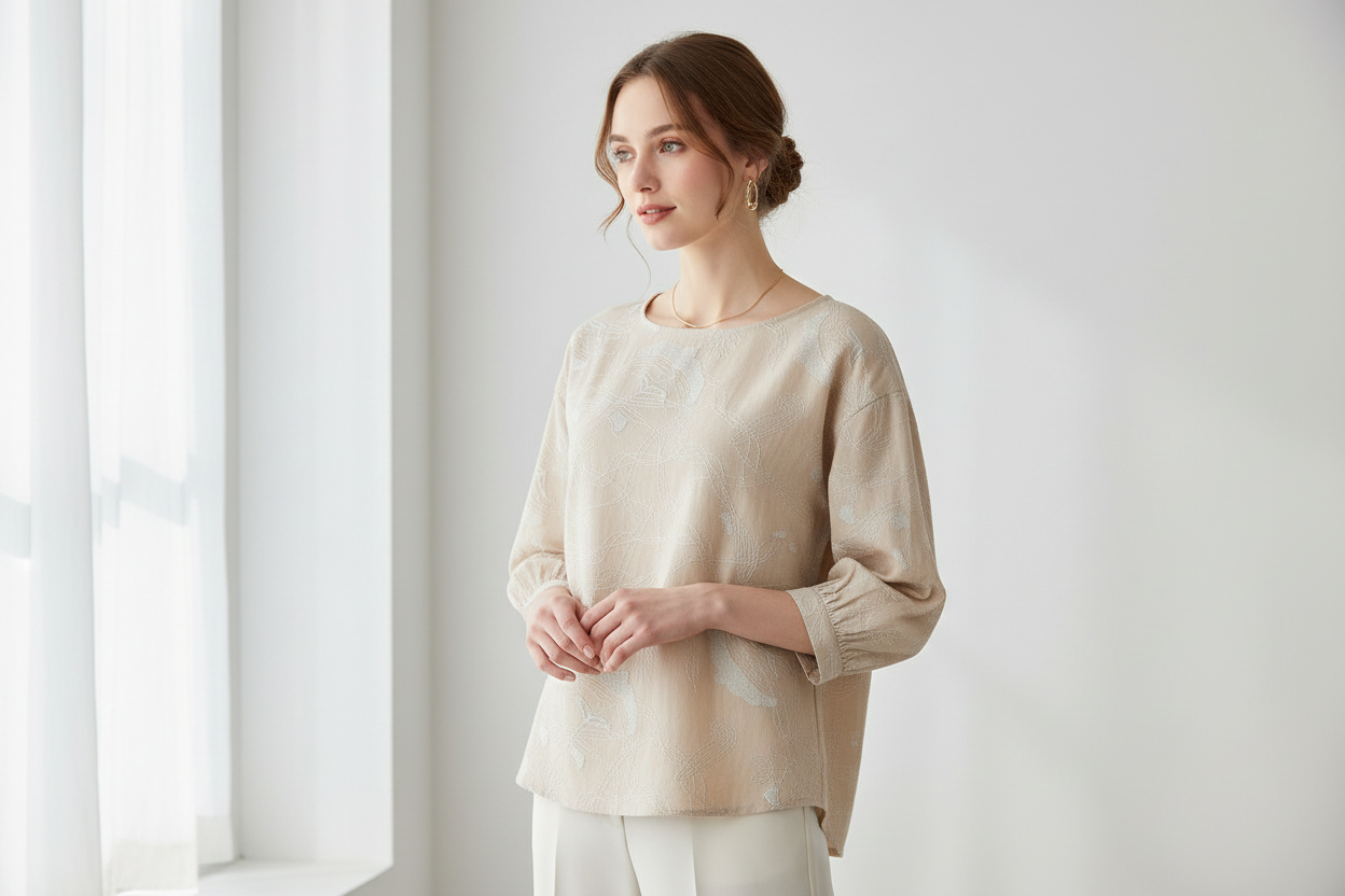 Embroidered Top