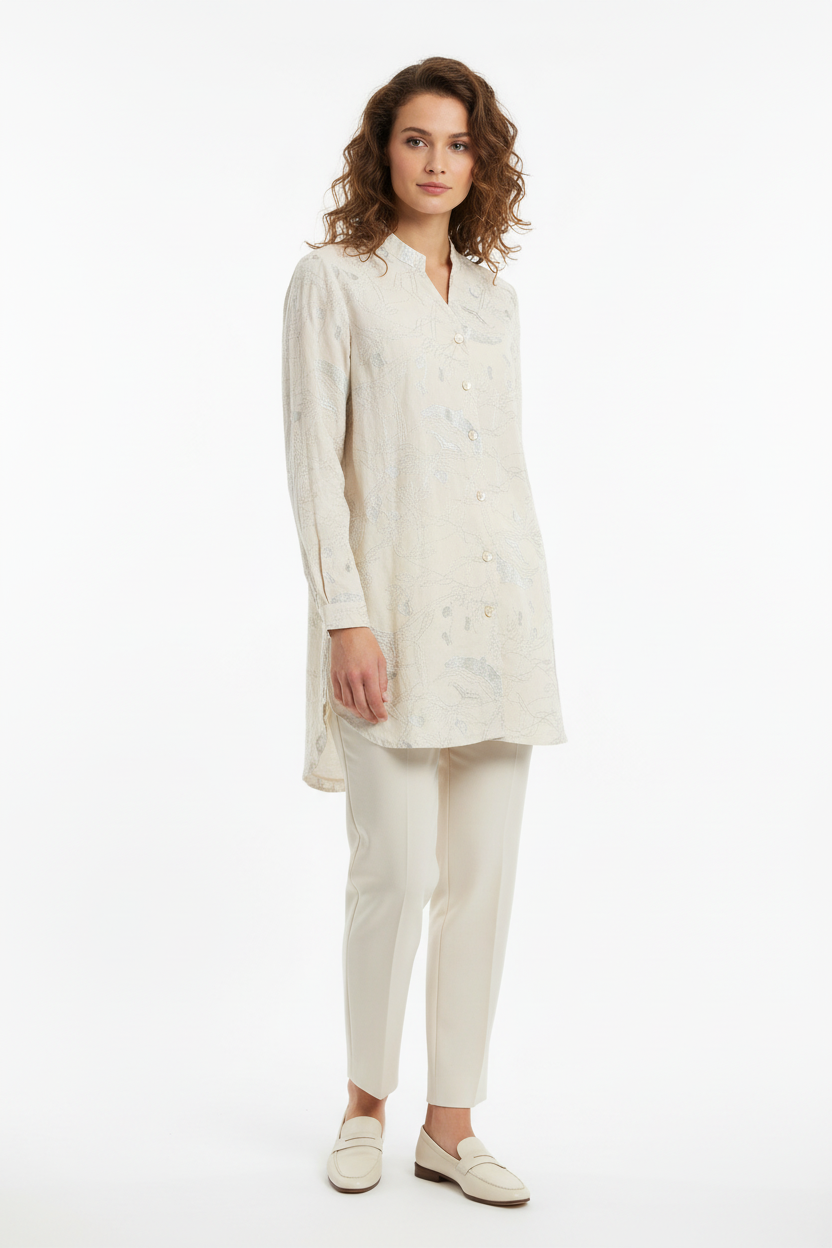 Embroidered Tunic Blouse - Suttles & Seawinds