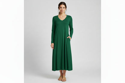 Jersey Long Sleeve Dress - Suttles & Seawinds