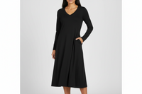 Jersey Long Sleeve Dress