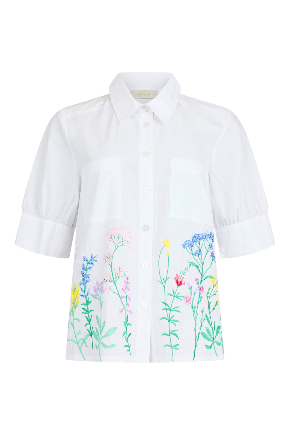 Cotton Embroidered Blouse