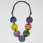 Load image into Gallery viewer, Sylca Designs - Colorful Rhea Disc Necklace

