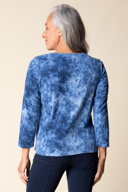 Everyday Crew Neck Tee - Marble Print - Suttles & Seawinds