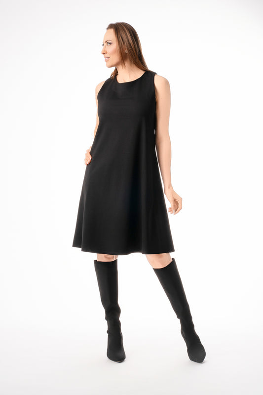 PURE ESSENCE - PONTE SLVLESS DRESS
