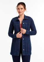 Load image into Gallery viewer, FDJ - LONG DENIM JACKET
