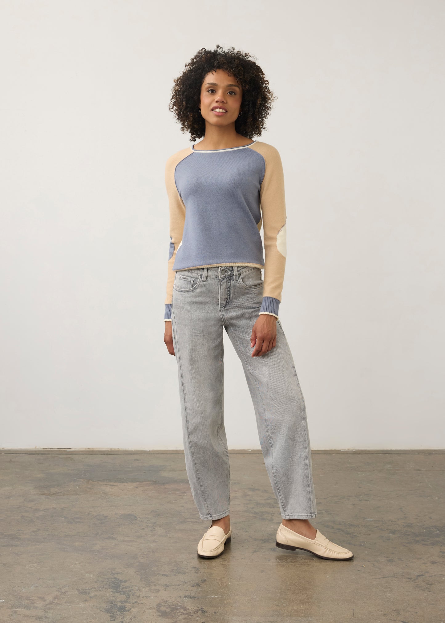 Long Sleeve Boatneck Sweater