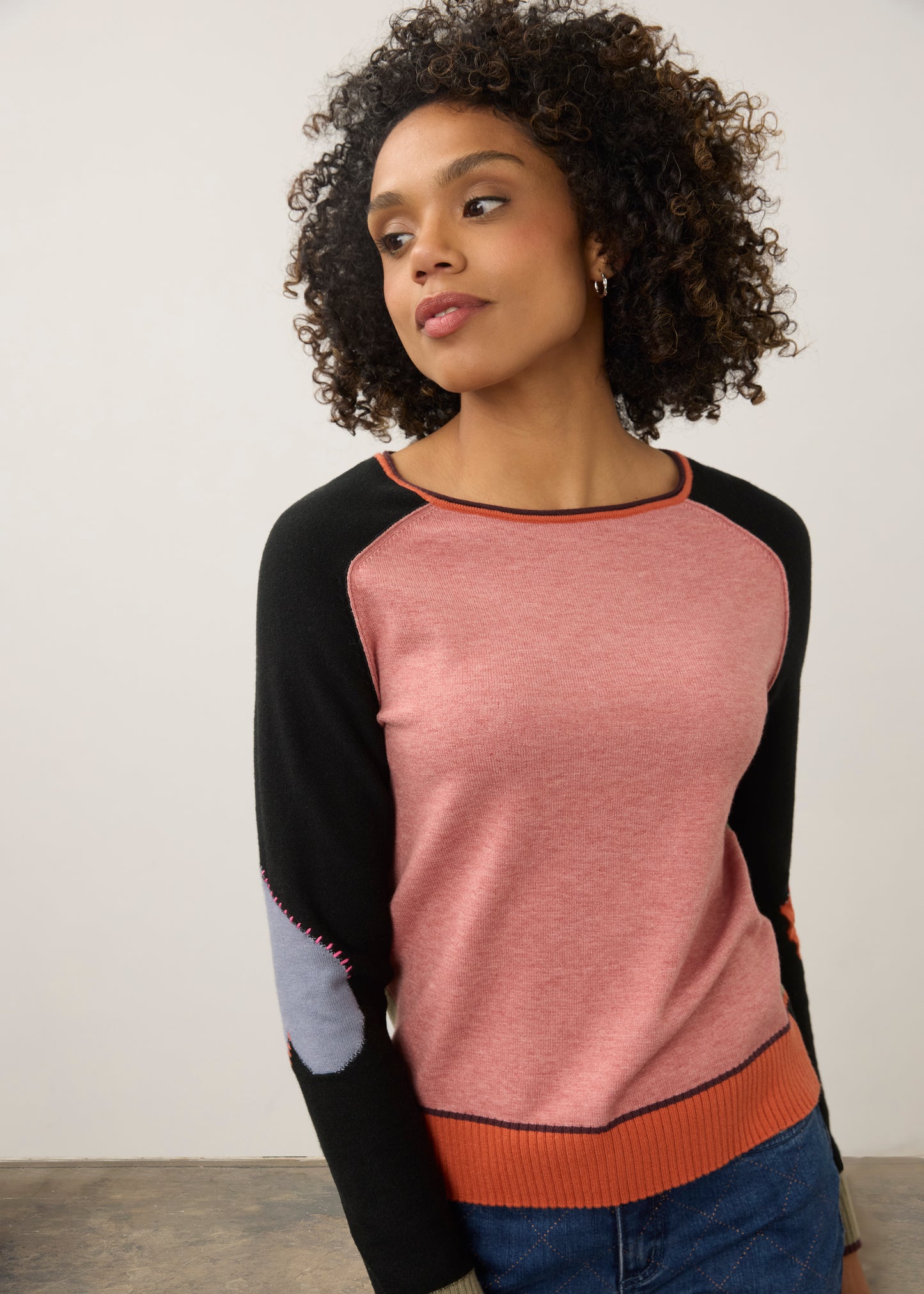 Long Sleeve Boatneck Sweater