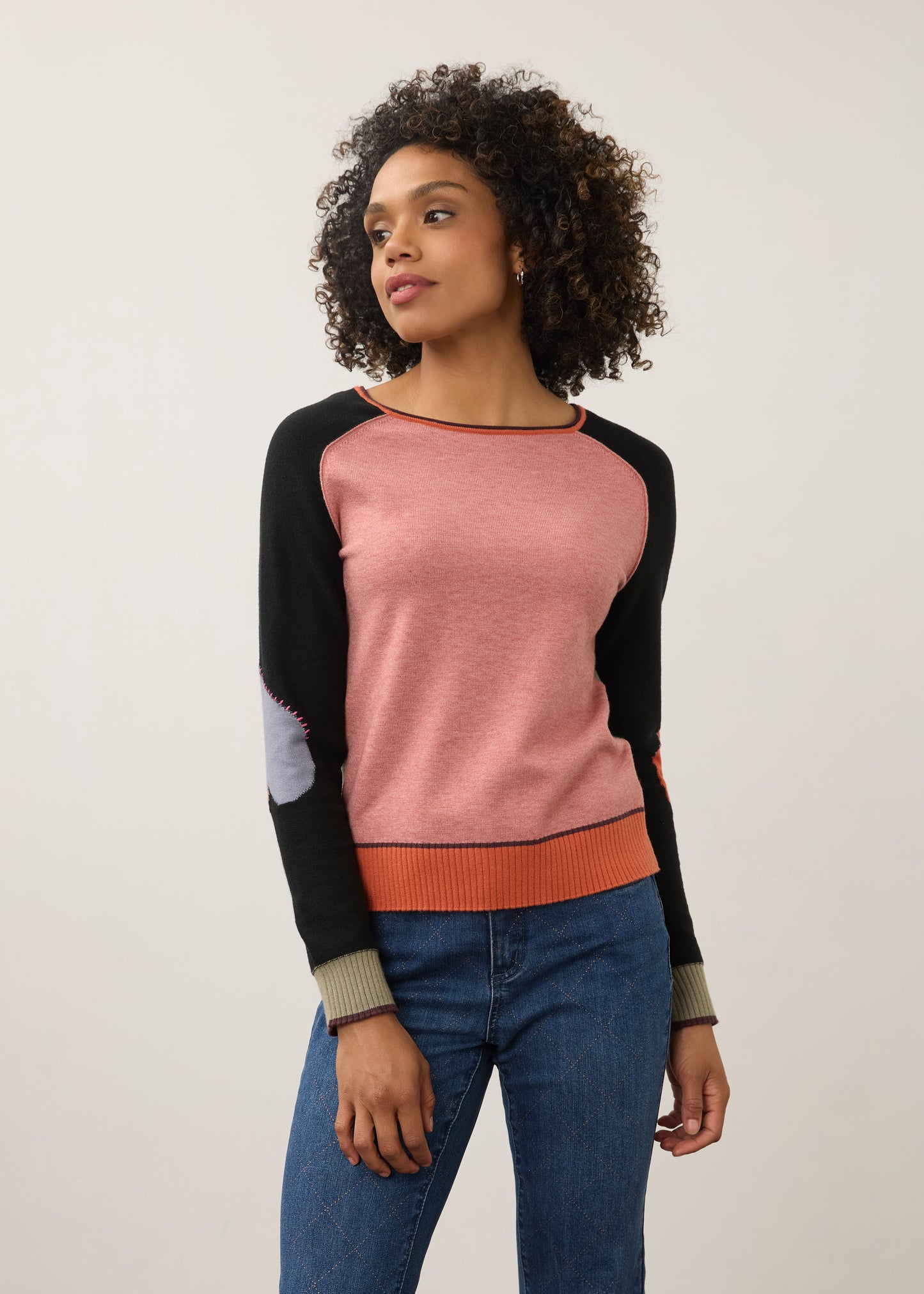 Long Sleeve Boatneck Sweater