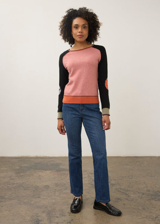 Long Sleeve Boatneck Sweater