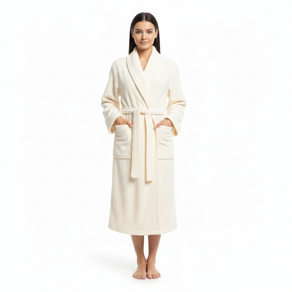 Terry Cotton Bathrobe 450 GSM - Unisex Plush Hotel & Spa - Suttles & Seawinds