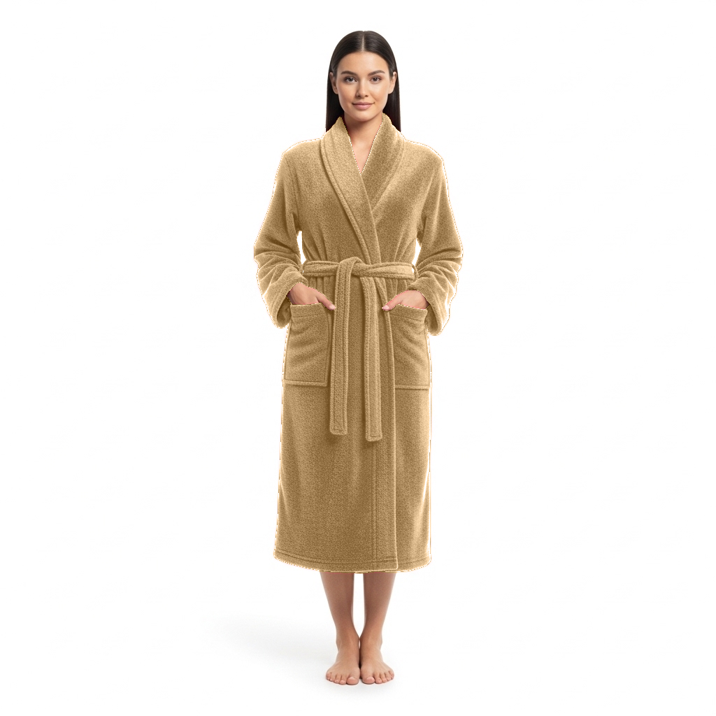 Terry Cotton Bathrobe 450 GSM - Unisex Plush Hotel & Spa - Suttles & Seawinds