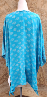 Load image into Gallery viewer, SARIKNOTSARI - ANNE SILK LONG TUNIC W/SIDE TIES
