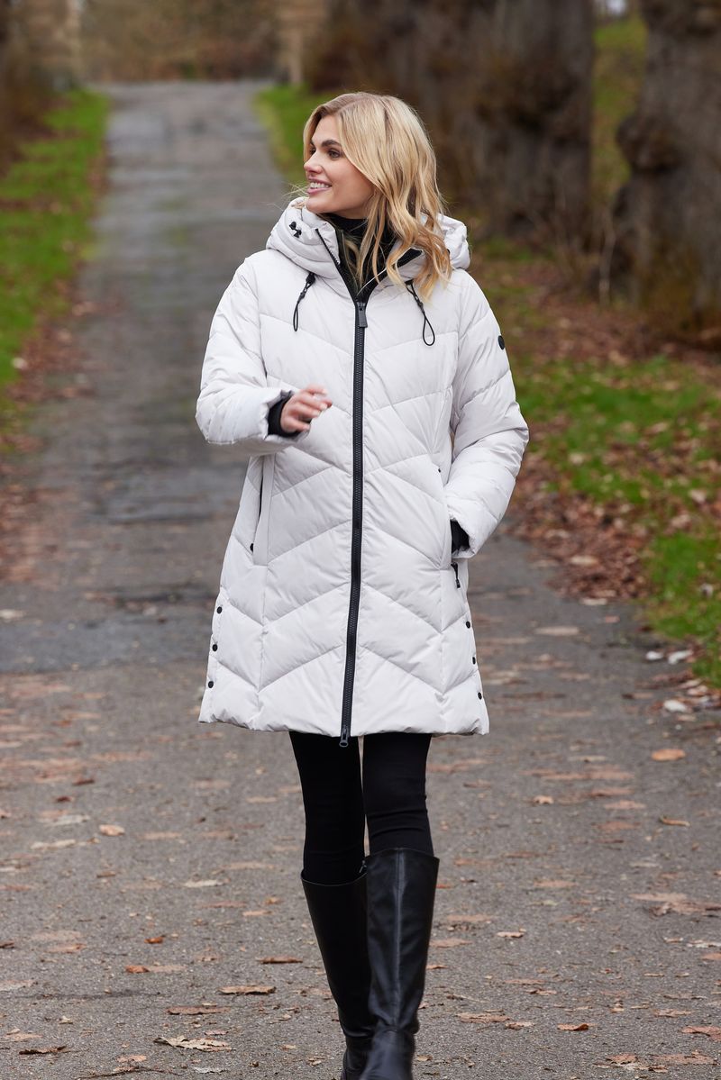 JUNGE - 3/4 LENGTH QUILTED COAT