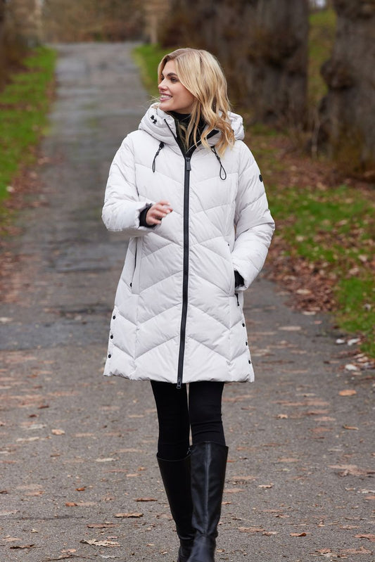 JUNGE - 3/4 LENGTH QUILTED COAT