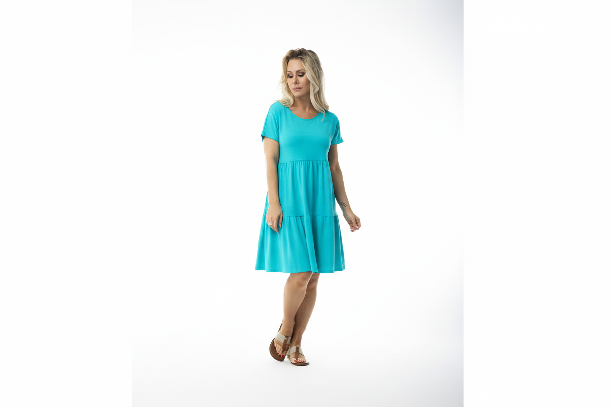 Short Tiered Dress