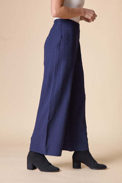 Aria Pant - Solid in Navy Solid