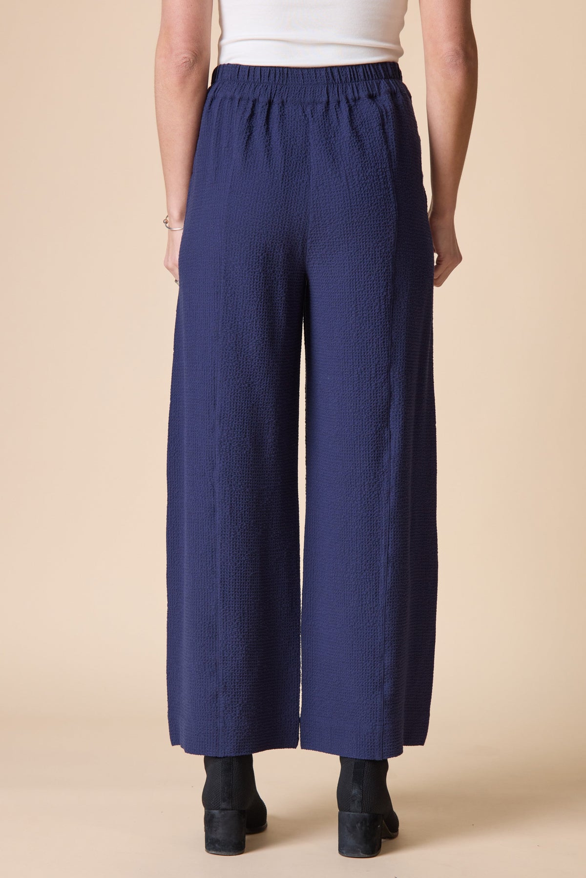 Aria Pant - Solid in Navy Solid