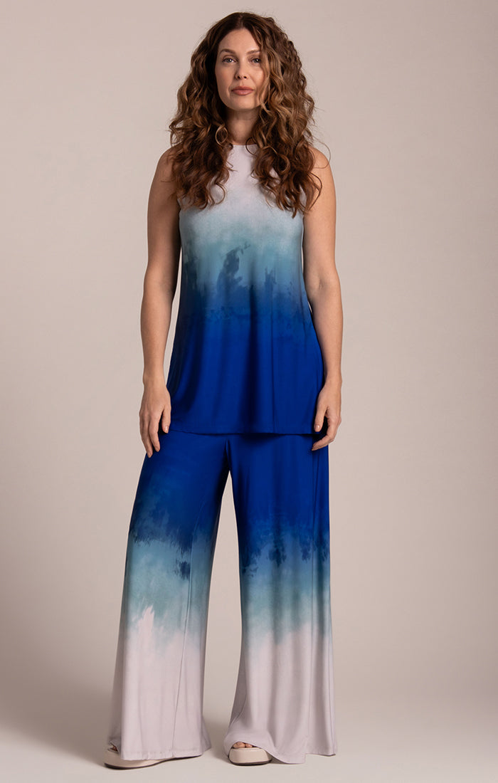 SYMPLI - TRUMPET PANT PRINT