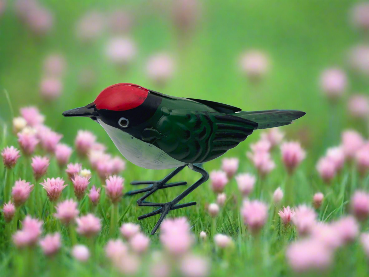 Marissa's Gifts - Handmade powder coated metal birds