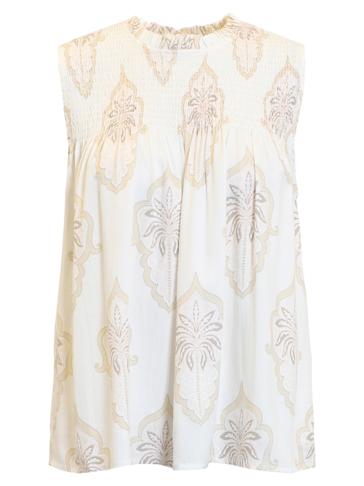 Sleeveless Printed Top - Suttles & Seawinds