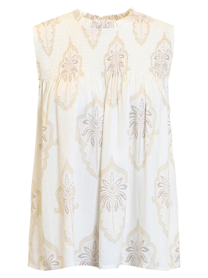 Sleeveless Printed Top - Suttles & Seawinds