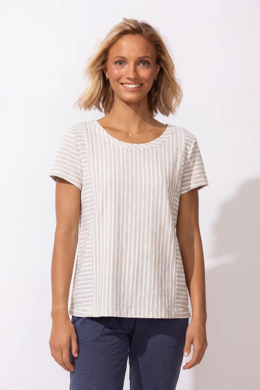 Santa Barbara seamed tee