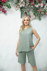 OFV - CARMEN'S  LINEN TANK TOP