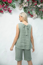 Load image into Gallery viewer, OFV - CARMEN&#39;S  LINEN TANK TOP
