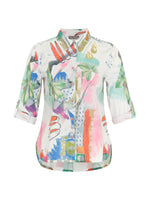 Load image into Gallery viewer, DOLCEZZA - CHANTAL POIRIER PRINT BLOUSE
