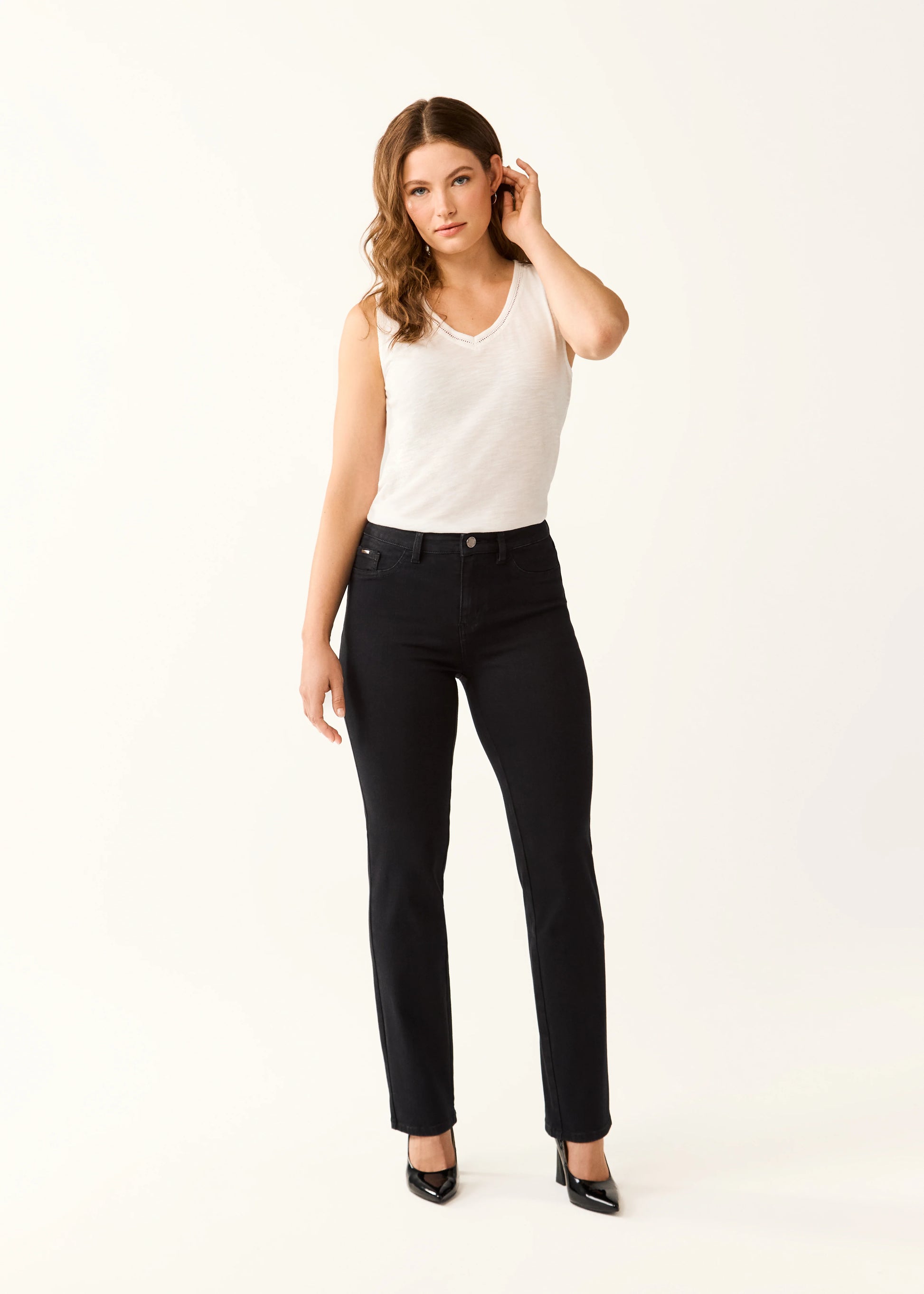 Olivia Straight Ankle Beyond Denim - Suttles & Seawinds