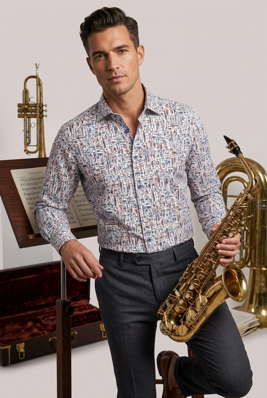 Long Sleeve Shirt Brass Instruments