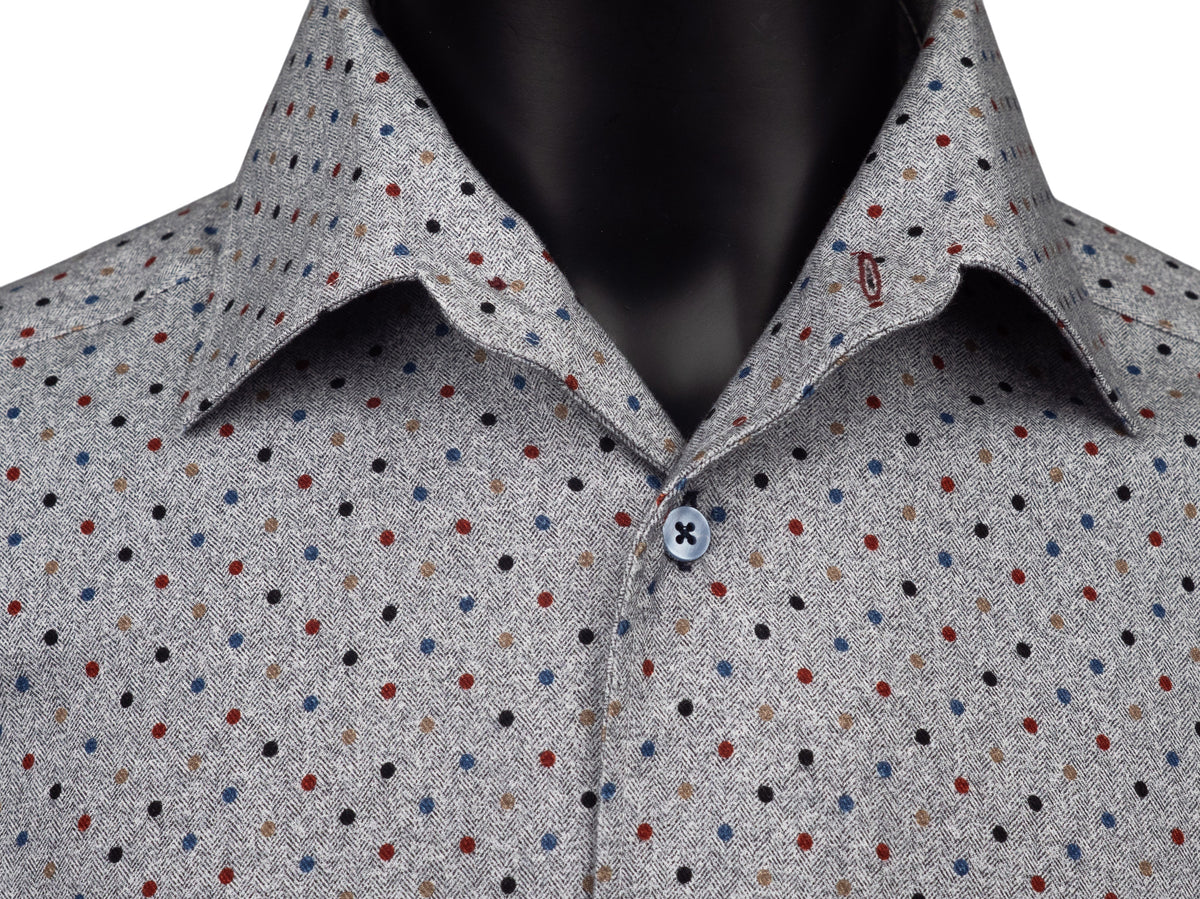 Long Sleeve Shirt Polkadot