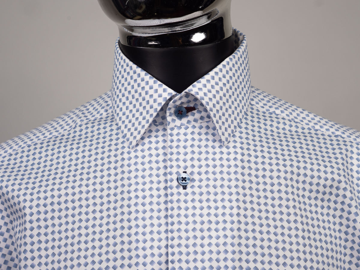 Long Sleeve Shirt Diamond Pattern