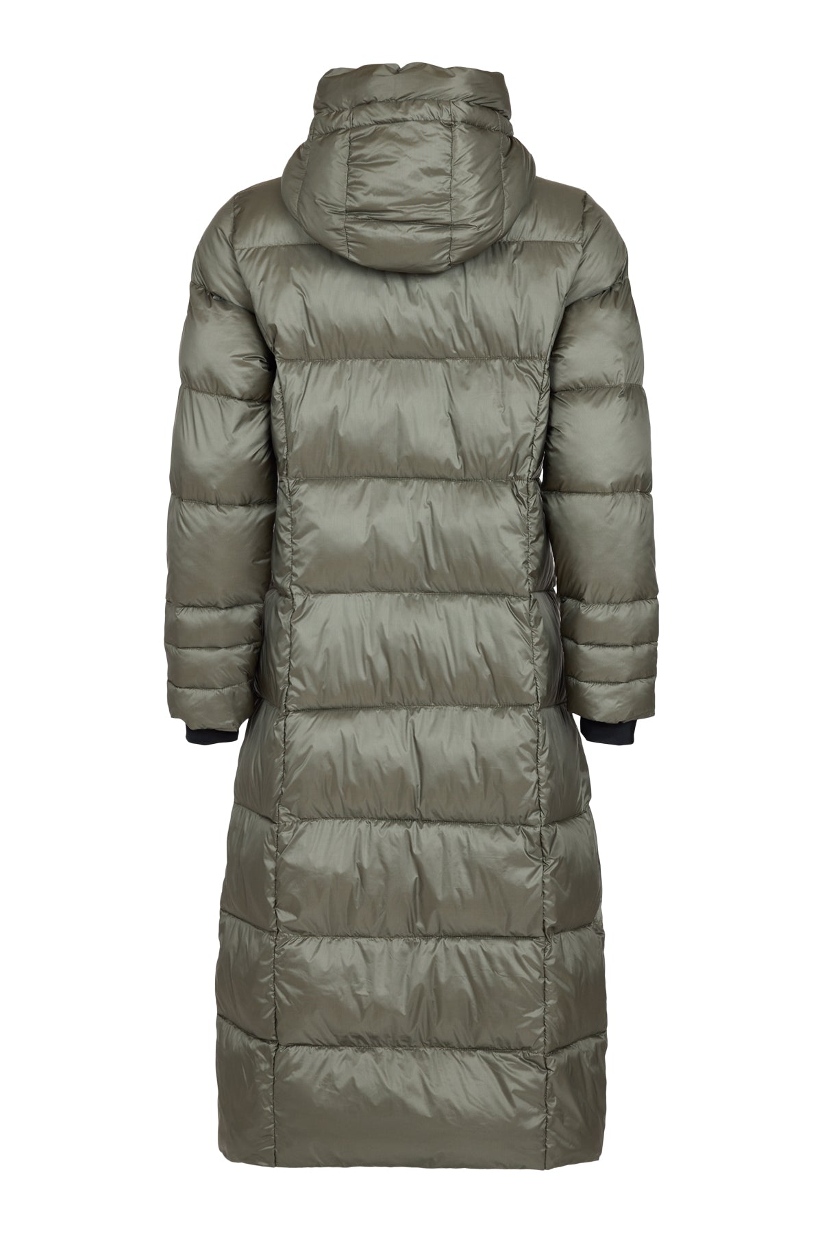 Long Hooded Puffer Coat