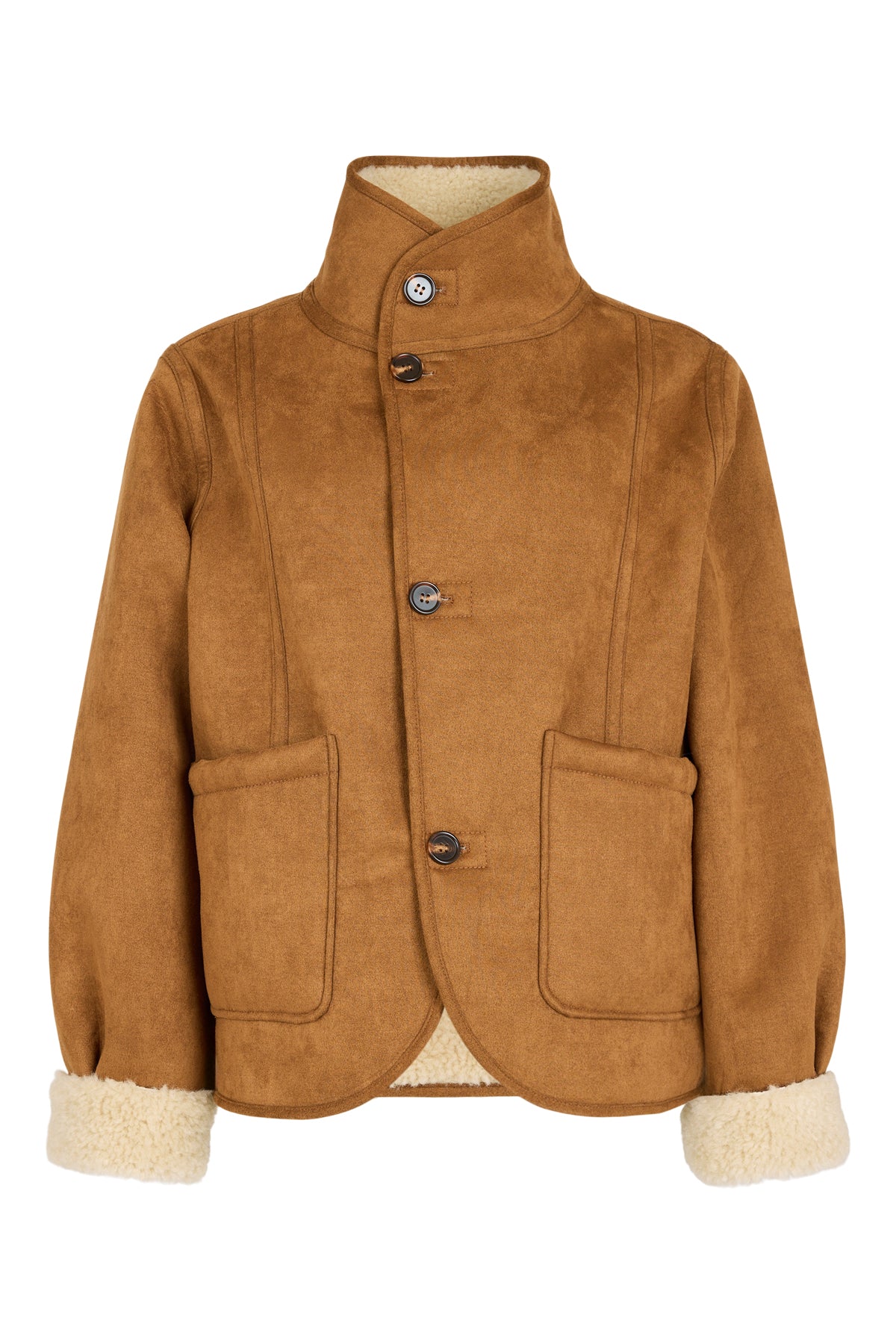 Reversible Faux Shearling Jacket