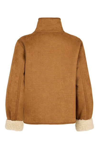 Reversible Faux Shearling Jacket
