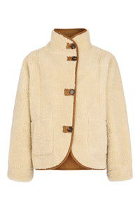 Reversible Faux Shearling Jacket