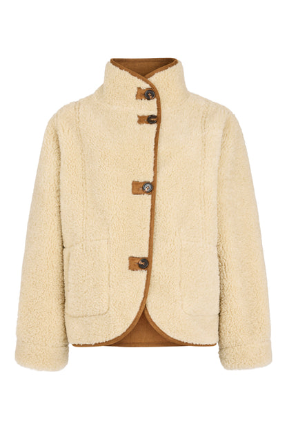 Reversible Faux Shearling Jacket