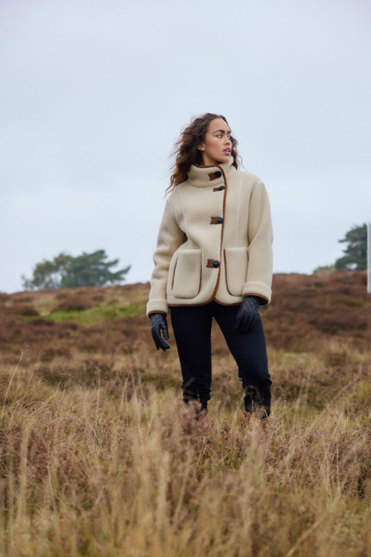 Reversible Faux Shearling Jacket
